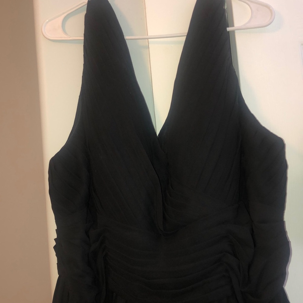 Black bridesmaids dress